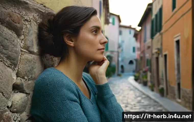편두통 침술 치료 후기 - **Prompt: Journey to Serenity**
"A candid, cinematic shot of an Italian woman in her late 30s, d...